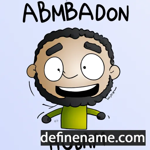 Abdurahmon cartoon