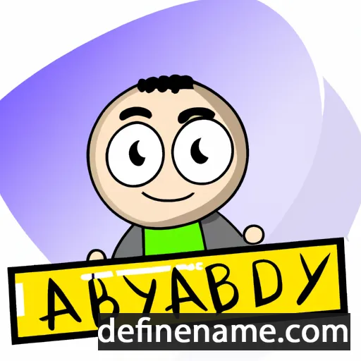 cartoon of the name Abdyl