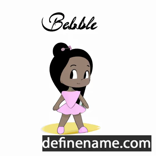 cartoon of the name Abélia