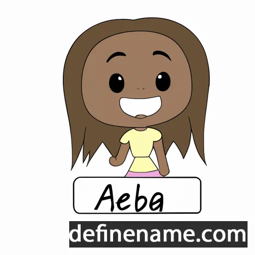 cartoon of the name Abèla