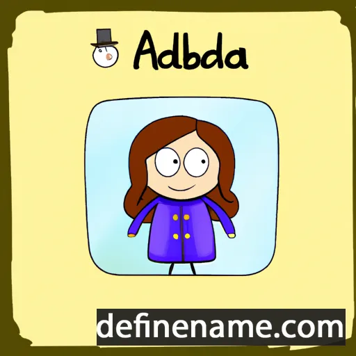 cartoon of the name Abelarda