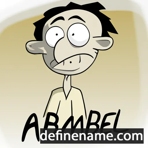 cartoon of the name Abemelik