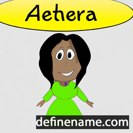 Abertha cartoon