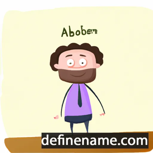 cartoon of the name Abesalom