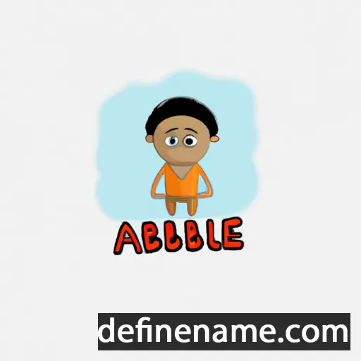 Abhie cartoon