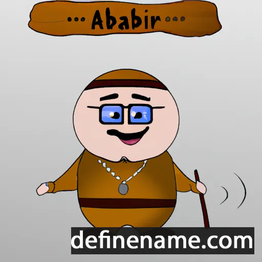 cartoon of the name Abiatar