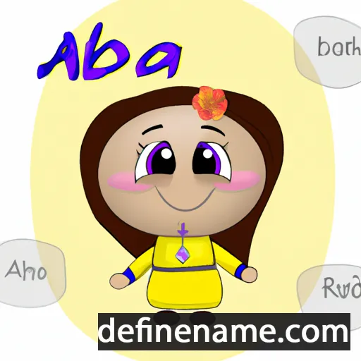 Abiba cartoon