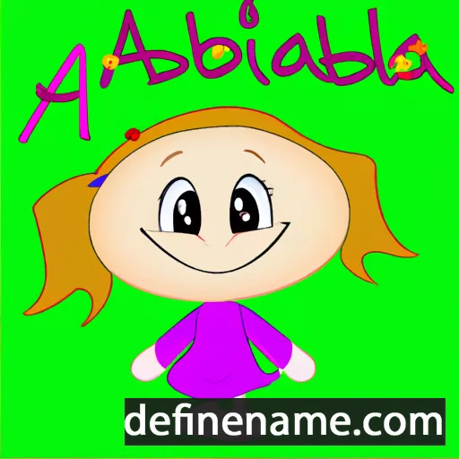 Abigaila cartoon