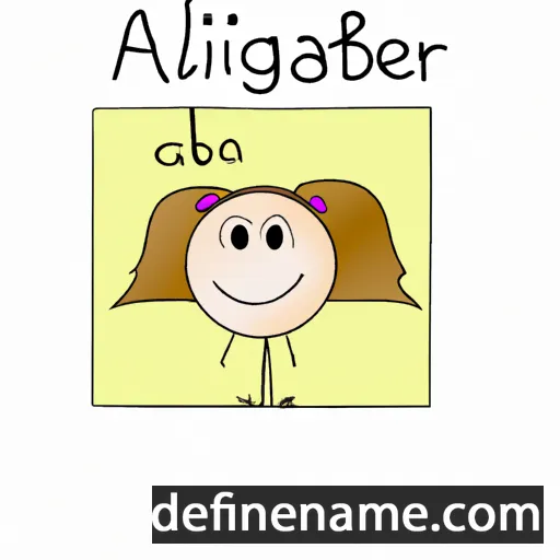 Abigall cartoon