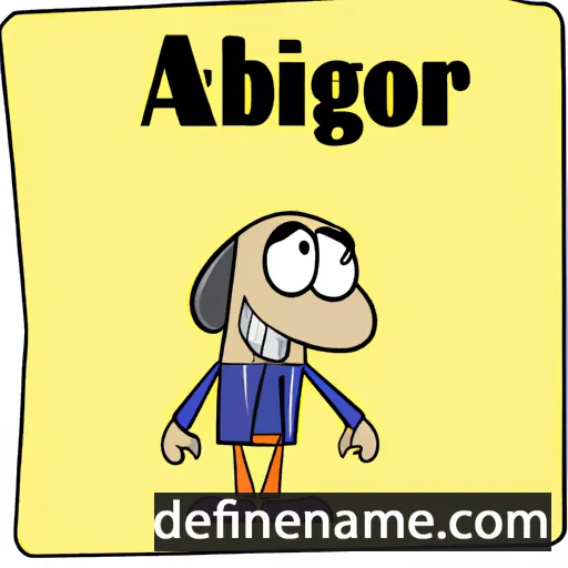 Abigor cartoon