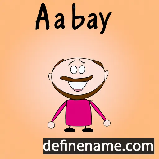 cartoon of the name Ablay