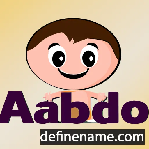 cartoon of the name Abod