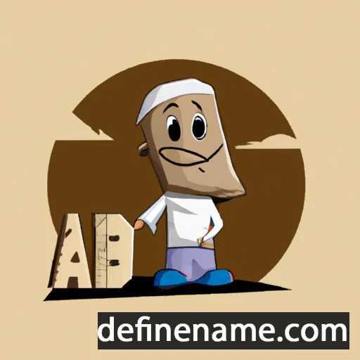 cartoon of the name Abodi