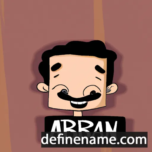 Abrán cartoon