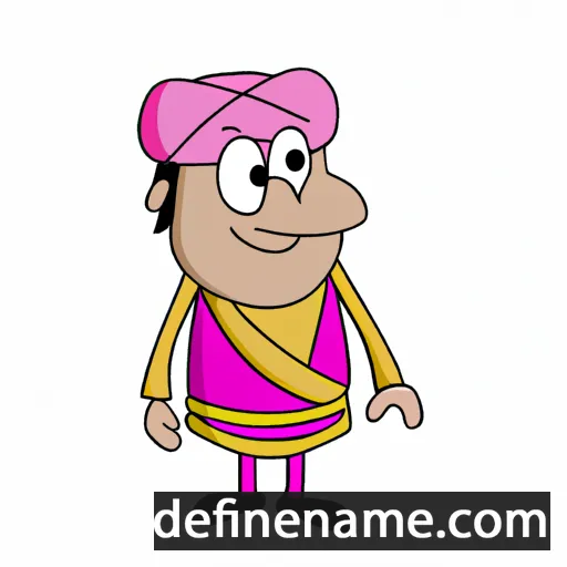 cartoon of the name Abrahamo