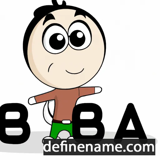 cartoon of the name Absa