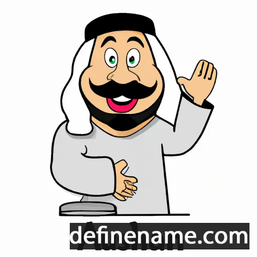 cartoon of the name Abu al-Hasan