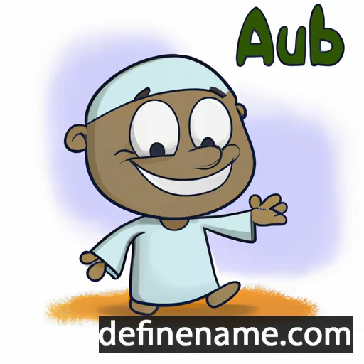 cartoon of the name Abu'u