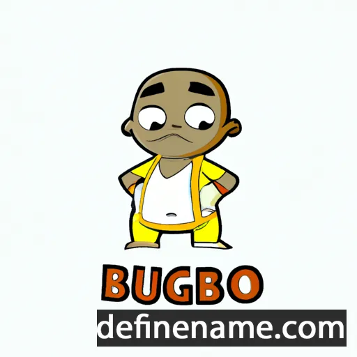 cartoon of the name Abungu