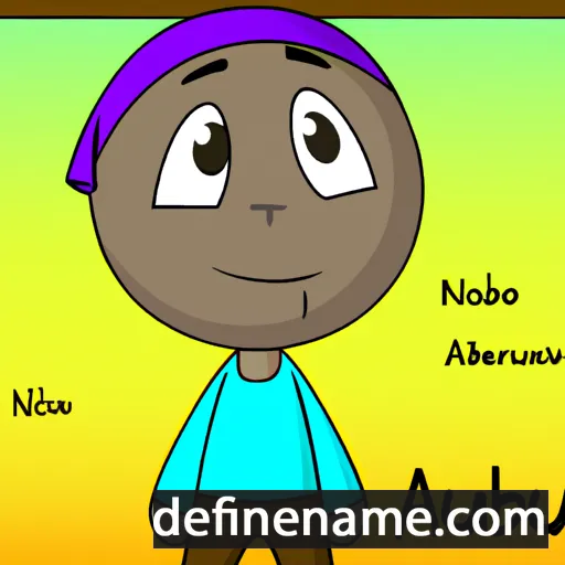 cartoon of the name Aburu