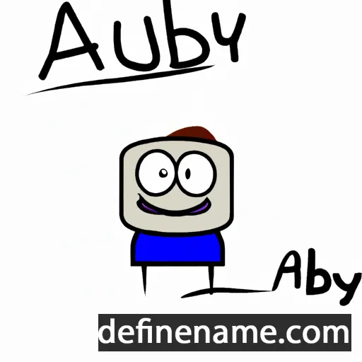 cartoon of the name Abuy