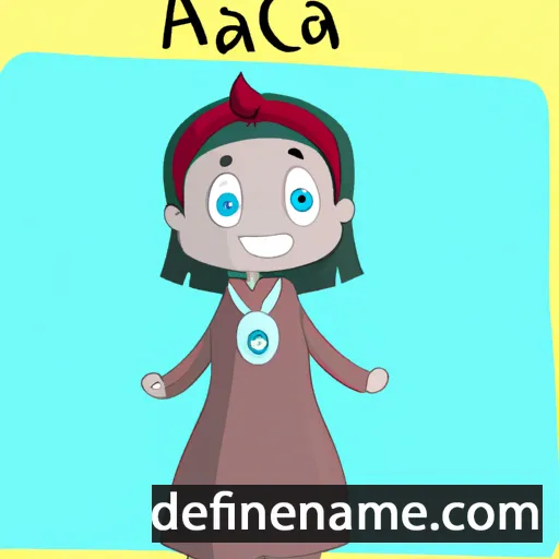 Acala cartoon