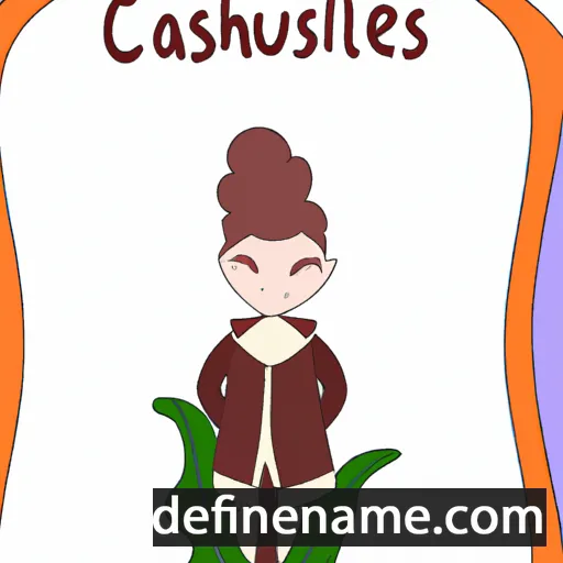 cartoon of the name Acanthus