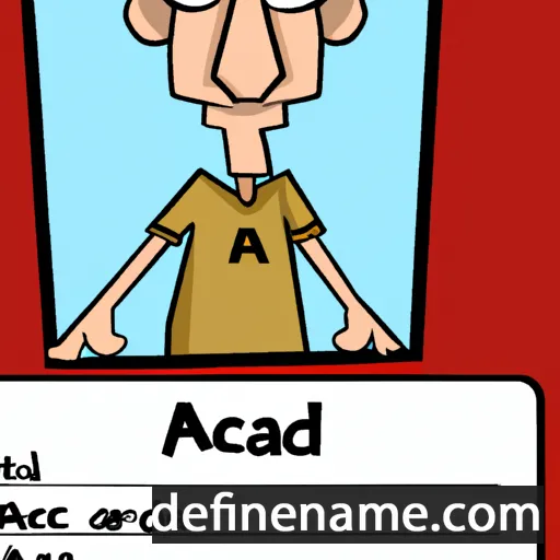 Acard cartoon