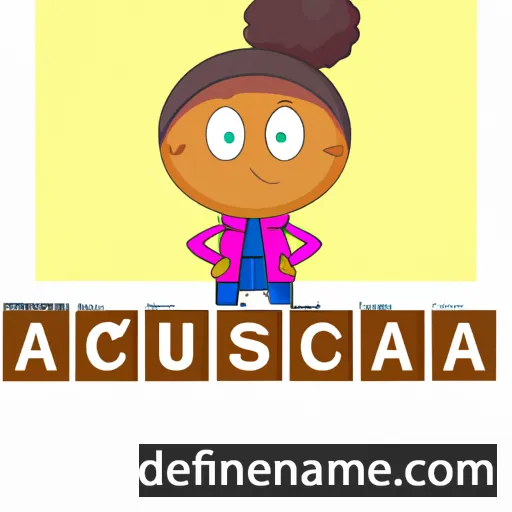 Accursia cartoon