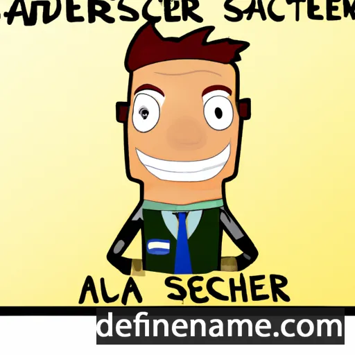 Acesander cartoon