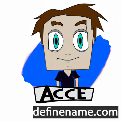 Acey cartoon