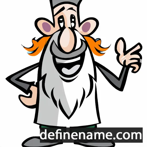 cartoon of the name Achimelech