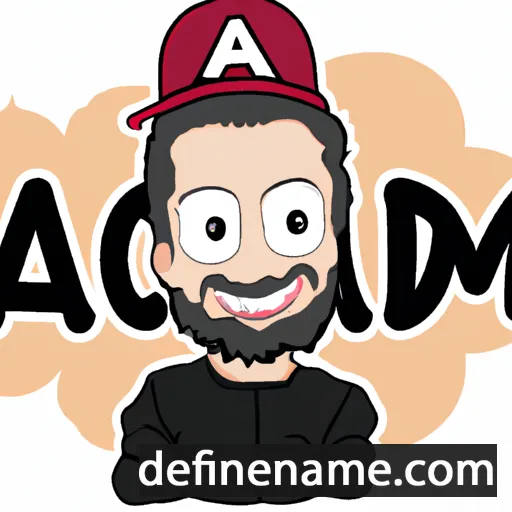 Acmad cartoon