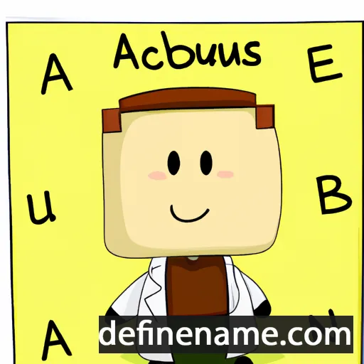 Acubens cartoon