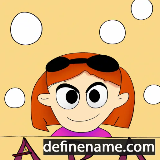 cartoon of the name Ada