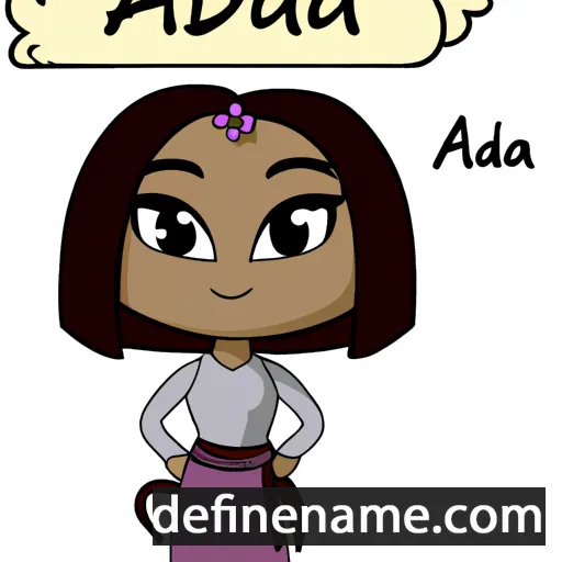 Adaia cartoon