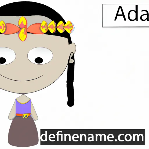 Adalai cartoon