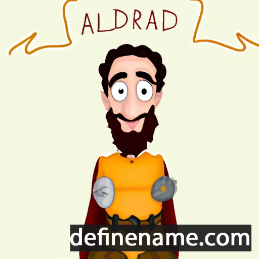 cartoon of the name Adalard