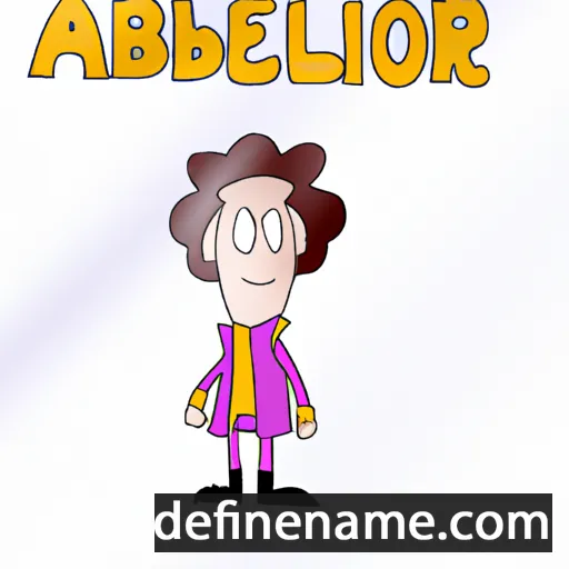 cartoon of the name Adalbéron