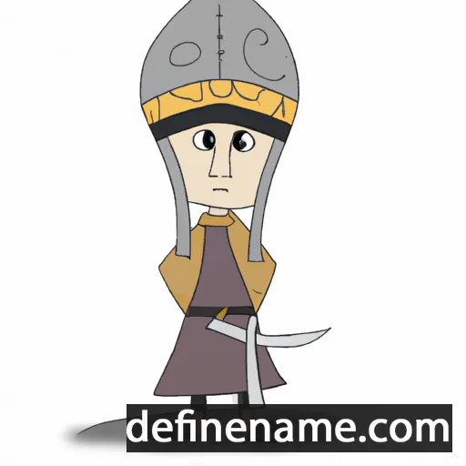 cartoon of the name Adalgarde