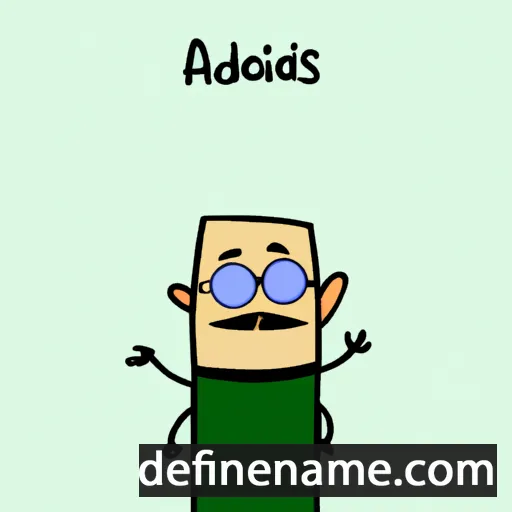 cartoon of the name Adalhaidis