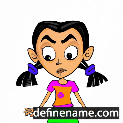 cartoon of the name Adalira