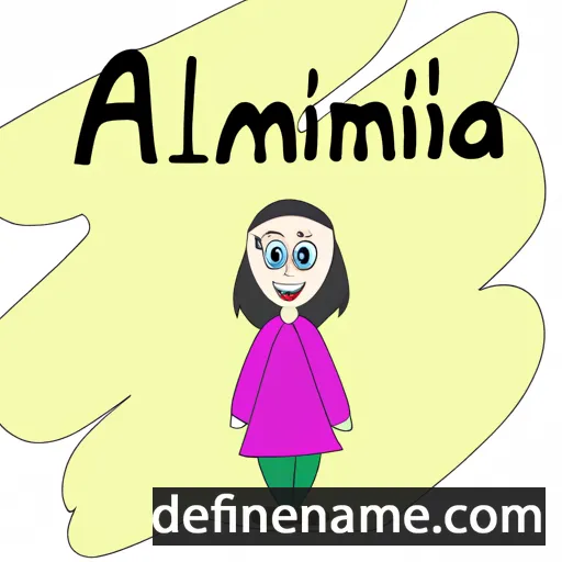 Adalmiina cartoon