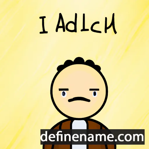 cartoon of the name Adalrich