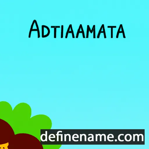 Adamanteia cartoon