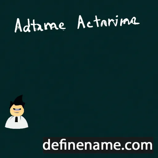 cartoon of the name Adamantia