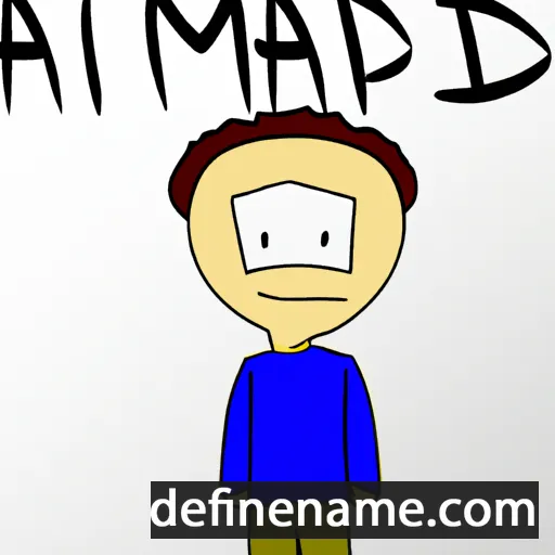 cartoon of the name Adami