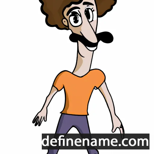 cartoon of the name Adamir