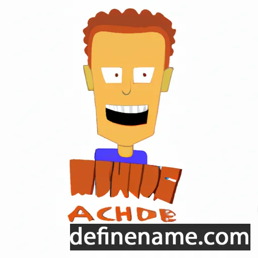 cartoon of the name Adanech