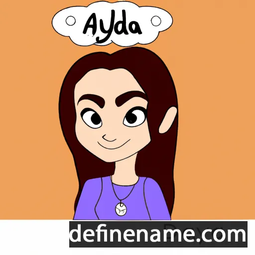 cartoon of the name Adarya